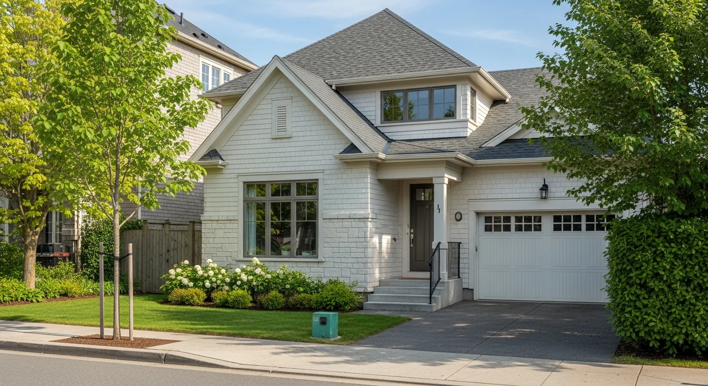 Residential roof installation and repair work